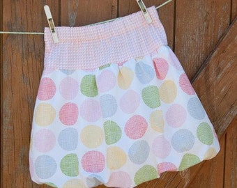 Bubble Skirt Pdf Pattern, Pdf skirt pattern ,Skirt pattern sizes 6M to 12 years