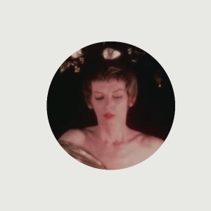 Marjorie Cameron Babalon variant 2 custom 1.25" pin