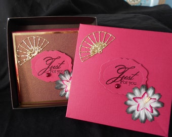 Note card set of 4. Gift cards.