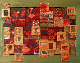 Main Hoon Na (mixed media, 20"x16")