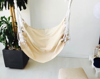 Hammock hanging chair - Hanging chair - Hammock chair - Hanging chairs - Hanging hammock chair nordic style - HAMMOCK (40"- 100 cms.)
