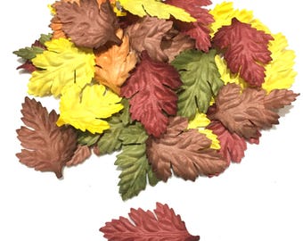 Bright Mix Oak Mulberry Paper Leaves Leaf24