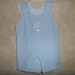 Boy's Blue and White Seersucker Jon Jon Sizes 6mo., 12 mo. 2t, 3T