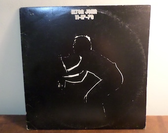 Vintage 1971 Vinyl LP Record Elton John 11-17-70 Near Mint Condition 15702