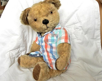 1950's Bear by Pedigree - 22" Growling Mohair Teddy Bear