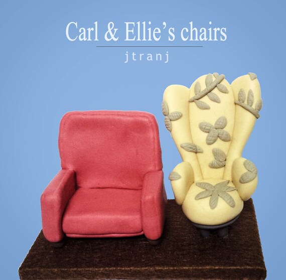Carl And Ellie Chairs Wedding Cake Topper Carl And Ellie Chairs Wedding Cake Topper