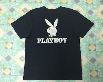 Vintage Retro Playboy Spellout Big Logo Shirt