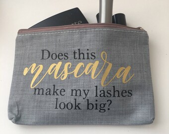 Small Cosmetic Bag / Makeup Bag / Small Pouch / Cosmetic Bag