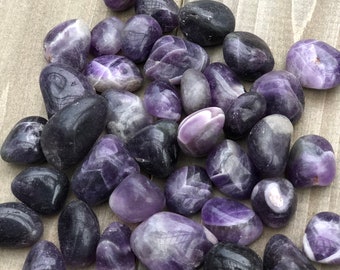High Quality Amethyst Crystal Tumbled Gemstone