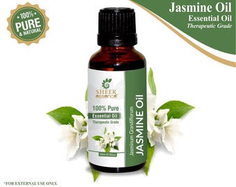 100% Pure Natural Jasmine Essential Oil - Sheer Essence - Therapeutic Grade Jasmine Oil 5ml To 500ml Free Shipping Worldwide