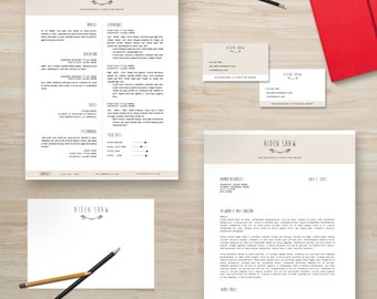resume template package cv template cover letter