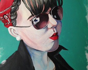Commissioned Acrylic Painting on Canvas