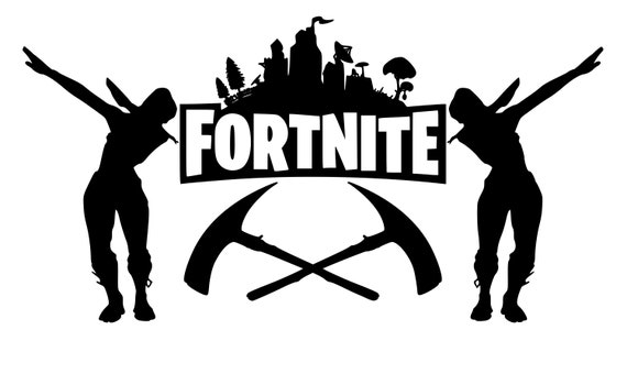 Fortnite Dabbers Ninja Pon Pon Dance SVG File