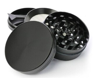 Laser Engraved Herb Grinder - Blank 4 Piece Grinder #0