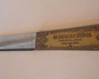 An Antique Toledo, Ohio Letter Opener Z27