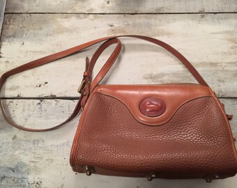 Dooney & Burke leather bag—80s