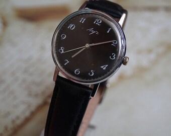 Watch USSR Old Soviet Retro Luch Gift for him USSR watch Soviet watch Retro watch Russian watch Rare soviet watch Vintage watch Mens watch