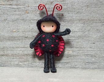 Ladybug With Wings Bendy Doll toy