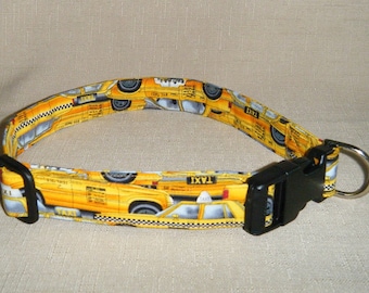 NYC Taxi cabs - Dog Collar