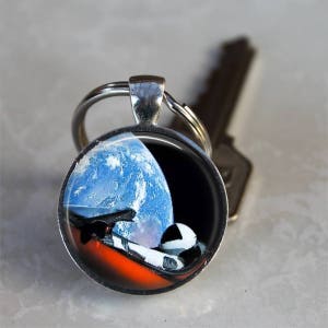 Tesla Roadster..Starman..Space X..Falcon Heavy..Space Enthusiast..Pendant, Necklace or Key Ring