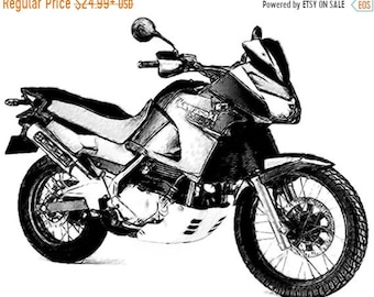 40% OFF SALE Kawasaki KLE Drawing T-shirt
