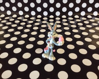 Bugs Bunny Masterpiece~Vintage Bugs Bunny Figurine~Easter Egg~WB~1988~Applause~Resin