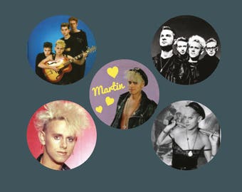Depeche Mode & Martin Gore 1.5" pins