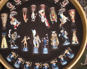 Native american chess set