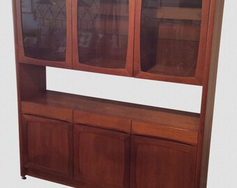 Danish Modern Teak Hutch by Nordic Furniture
