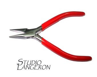 Chain nose pliers Professionally Prepared for Jewelry Making PL710 - Bead Smith - Length 120 mm (4.8 inch), Pliers, Bead Smith - 1 piece