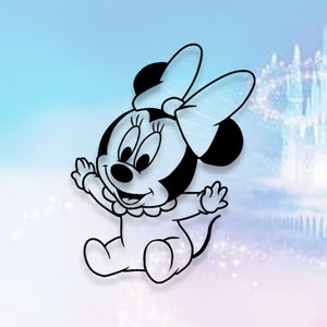 Free Free 118 Minnie Mouse Baby On Board Svg SVG PNG EPS DXF File