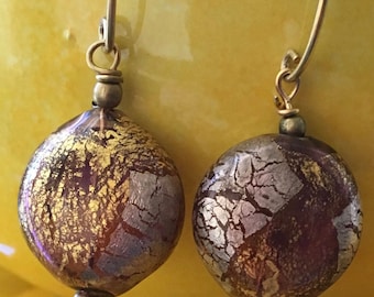 Venetian Glass Pierced Earrings