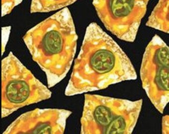 Pizza Fabric / Foodie Pizza Yardage / Food Fabric / Pizza Slices Fabric/ Kanvas Snack Attack Pizza 05673 by the yard and Fat Quarters