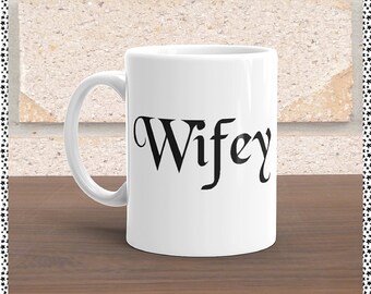Wifey/Hubby Coffee Mugs