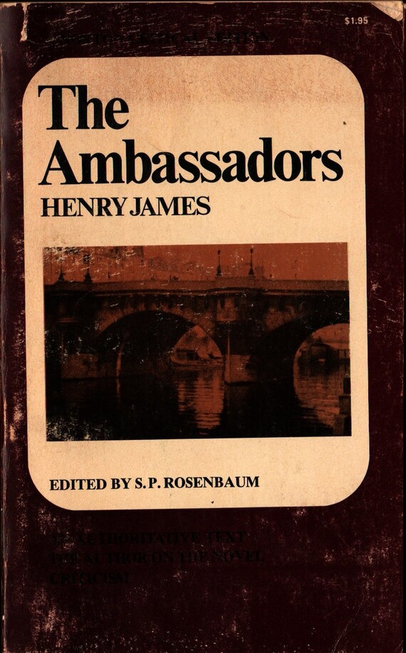 The Ambassadors + Norton Critical Edition + Henry James + 1964 + Vintage Classic Book