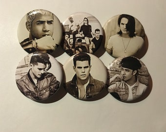 1.25" CNCO Pinback Pack Pins Buttons Badges Chris Erick Zabdiel Richard Joel Soy Yo
