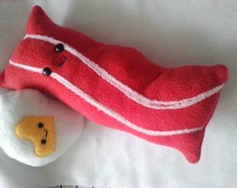 Happy Bacon Plush -Made to Order