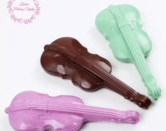 Violin chocolate mold fondant mold jelly cake mould DIY cake decoration
