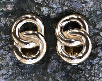 Vintage Givenchy Knot Earrings