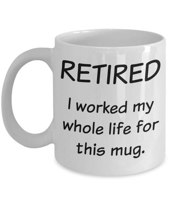 retirement gag gifts for a man