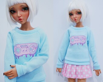 Slim MSD Minifee or SD BJD Sweater - Kawaii Game Controller