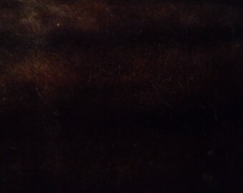 Fall fabric fur look "mink" - 18 * 39 CM