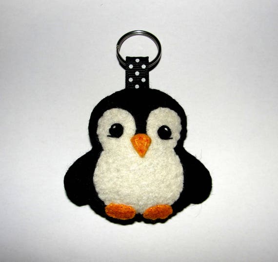 ty penguin keychain