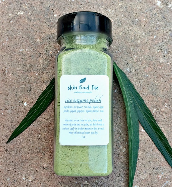 Rice Powder Enzyme Exfoliate Japanese Skin Care rice papya