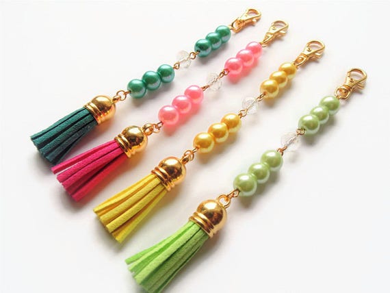 Tassel keychain handbag charm bag charm tassel charm