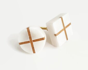 Marble Intersection Knob