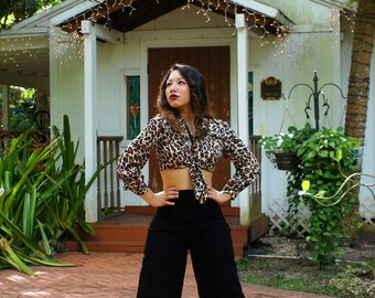 High Waisted Wide Leg Pants