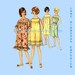 Simplicity 4512 Womens Loose Fitting Pullover Housedress Beach Dress Muu Muu Duster size 16 Bust 36 Vintage 60’s Sewing Pattern