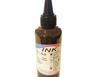 100ml Bottle Dye Sublimation Ink For Epson Non OEM *BLACK*