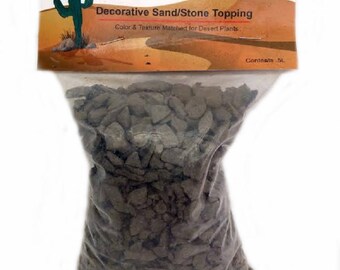 Decorative Stone for Cactus and Succulents - .5 Liter - Ready to Use